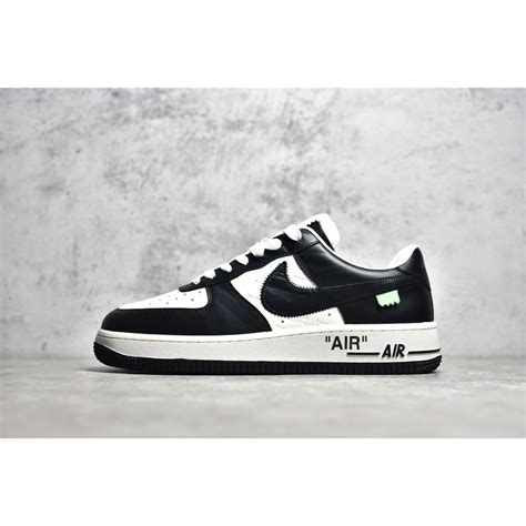 louis vuitton air force 1 black white|lv air force 1 price.